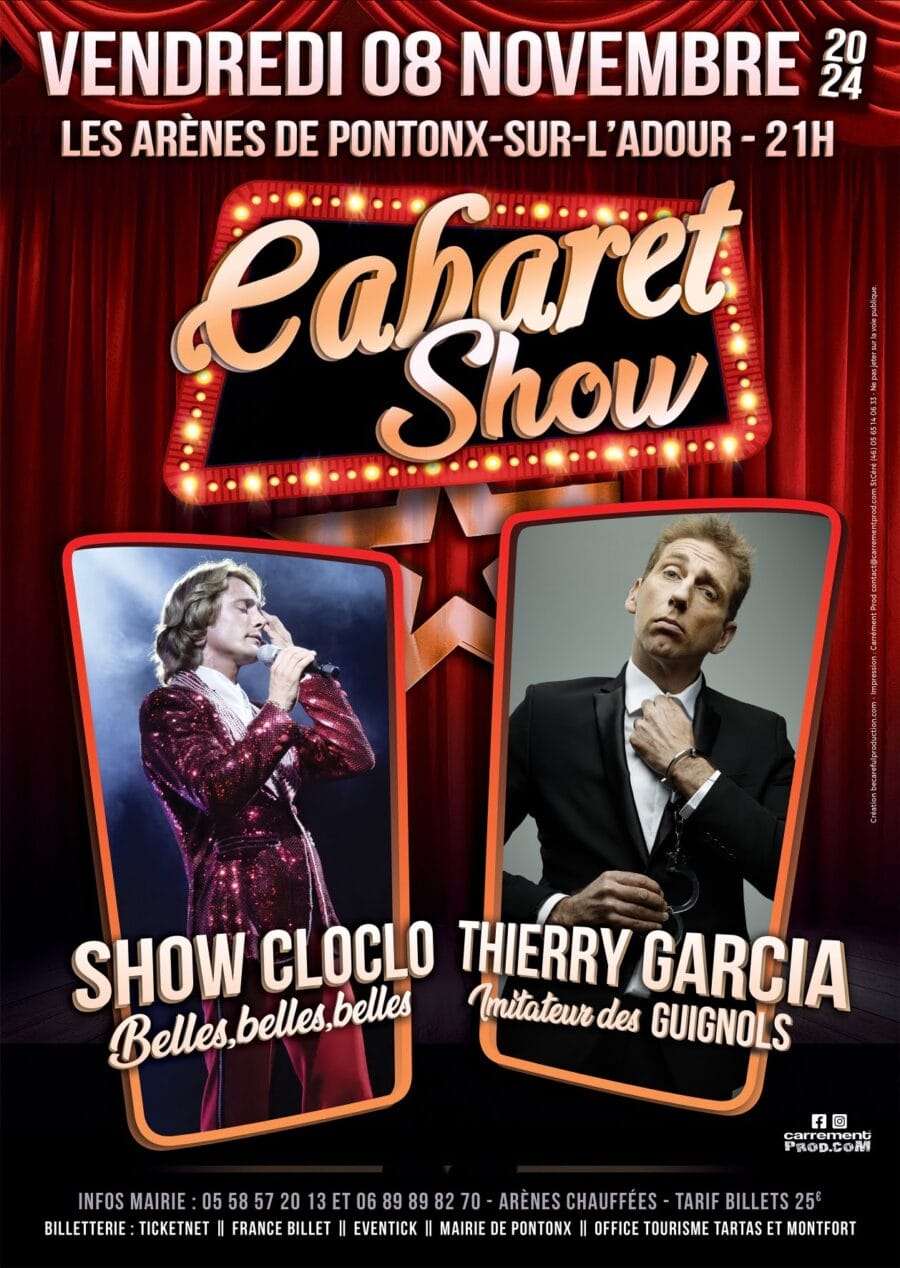 Le Cabaret Show aux Arènes de Pontonx